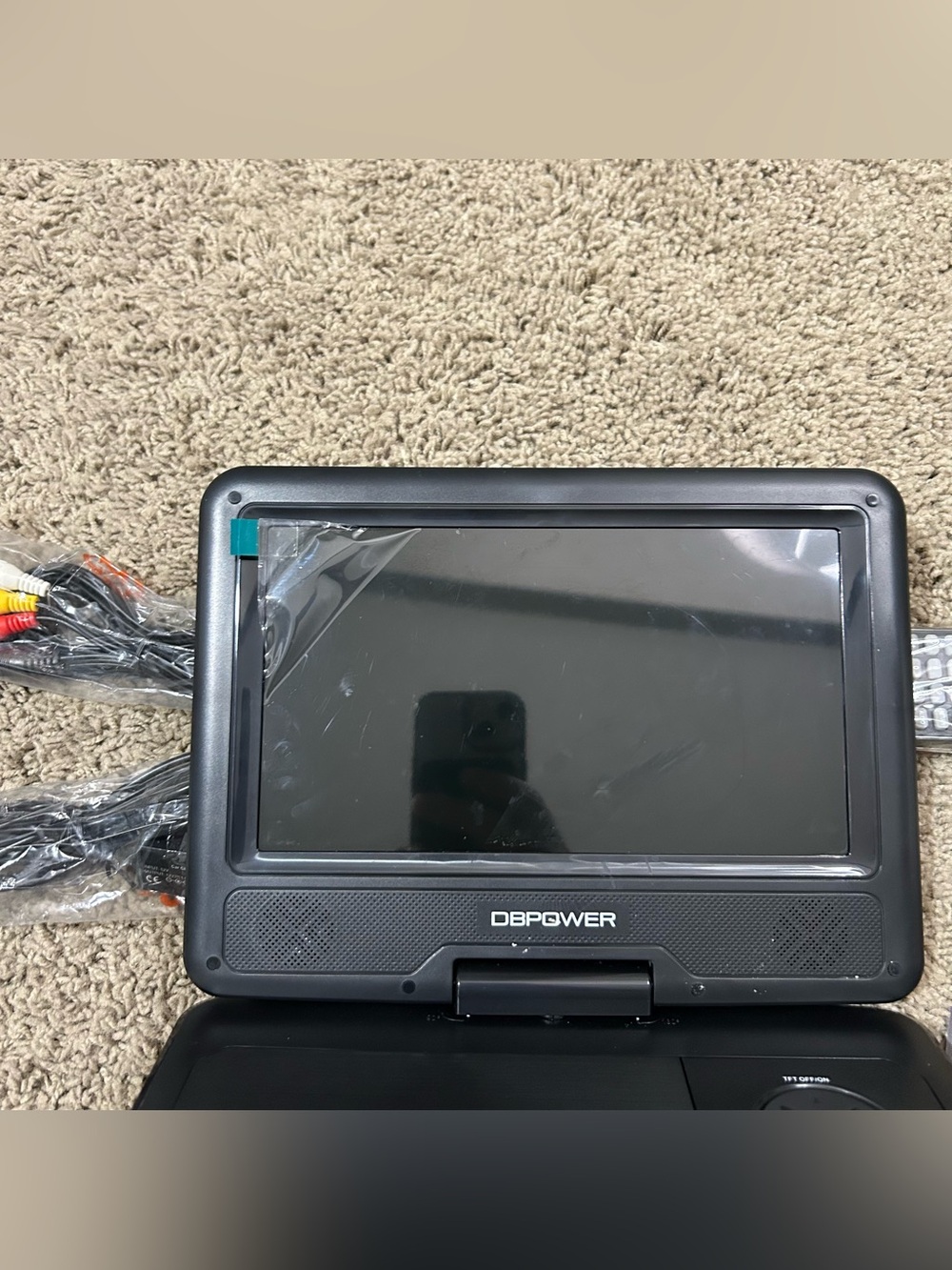 DBPOWER Portable DVD Player 9.5" Rechargeable Digital Multimedia Video Player - Picture 11 of 15